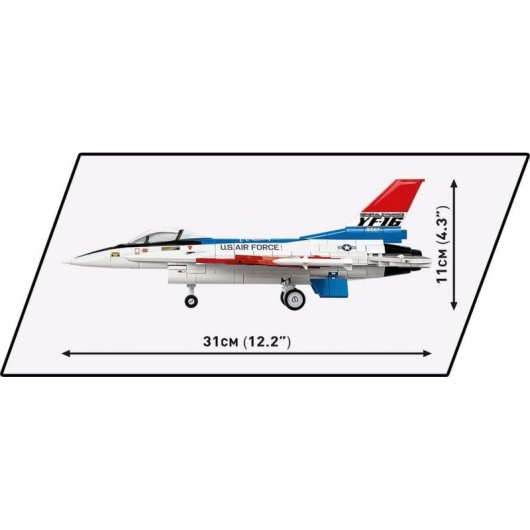 COBI Armed Forces F-16 (YF-16) First Flight 1974 COBI-5892 375 piezas