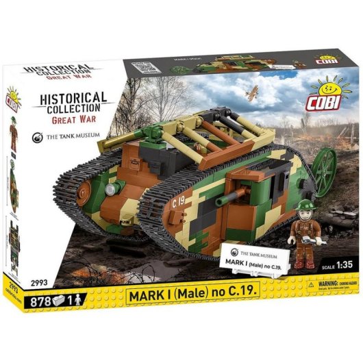 COBI Mark I Male no C.19 COBI-2993 878 Teile