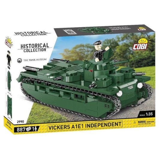COBI Kollektion Panzer Vickers A1E1 Independent COBI-2990 887 Teile