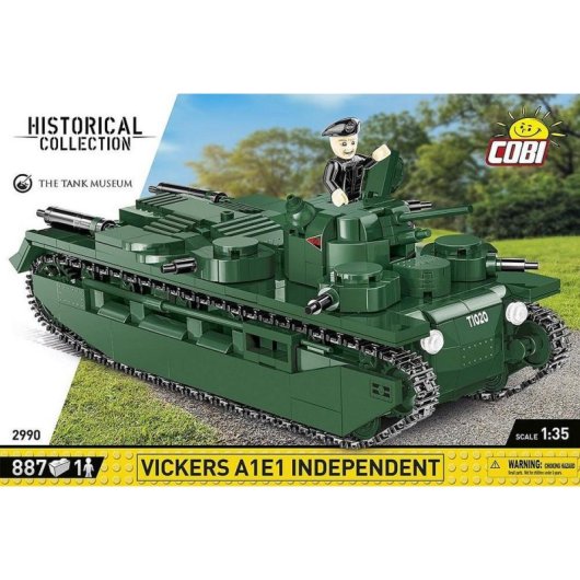 COBI Kollektion Panzer Vickers A1E1 Independent COBI-2990 887 Teile