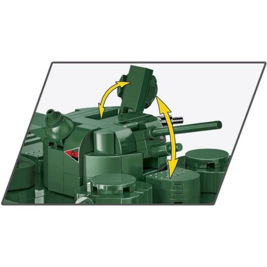 COBI Kollektion Panzer Vickers A1E1 Independent COBI-2990 887 Teile