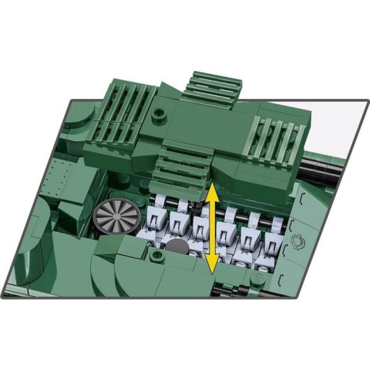 COBI Kollektion Panzer Vickers A1E1 Independent COBI-2990 887 Teile
