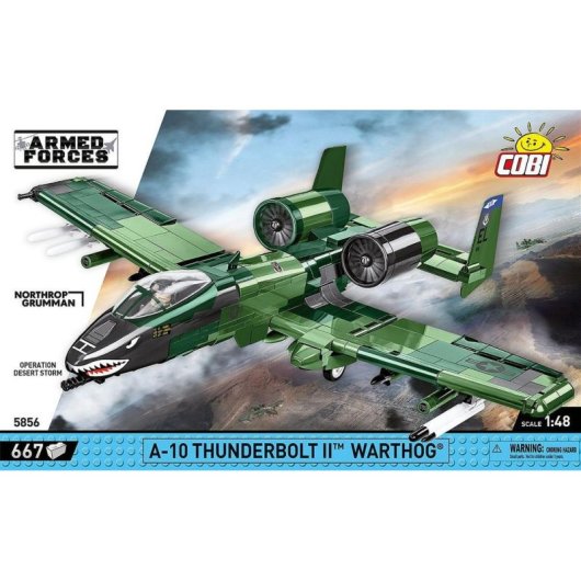 COBI Armed Forces A-10 Thunderbolt II Warthog COBI-5856 667 Teile