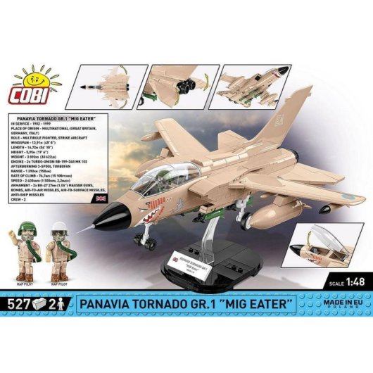 COBI Panavia Tornado GR.1 MiG Eater COBI-5854 527 Teile