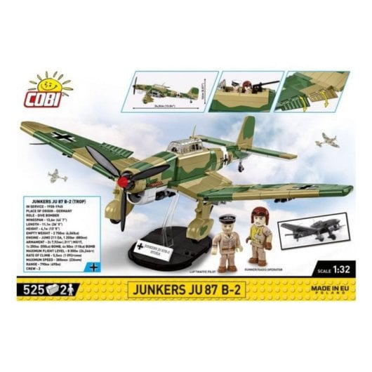 COBI World War II Junkers Ju 87 B-2 COBI-5748 525 pièces