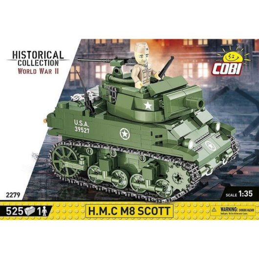 COBI World War II H.M.C M8 Scott COBI-2279 525 piezas