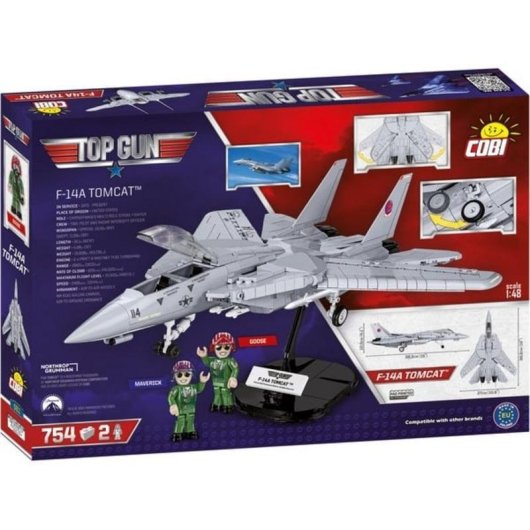 COBI Top Gun F-14A Tomcat COBI-5811 752 piezas