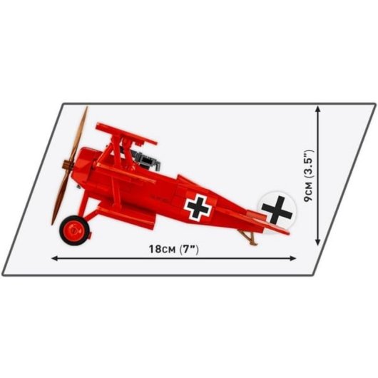 COBI Fokker Dr.1 Red Baron COBI-2996 221 piezas