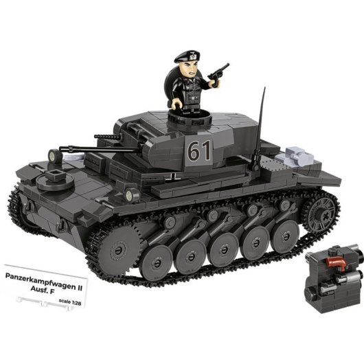 COBI Panzerkampfwagen II Ausf. F COBI-2597 813 piezas
