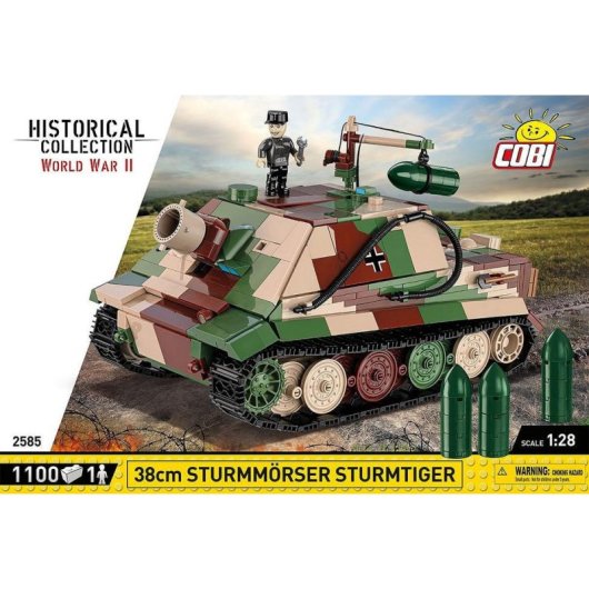 COBI World War II Sturmmörser Sturmtiger COBI-2585 1100 piezas