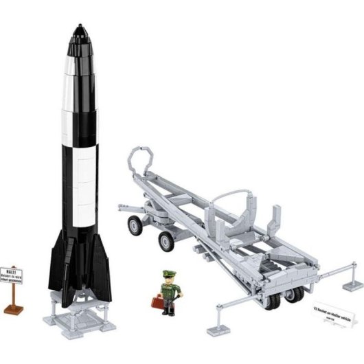 COBI World War II Cohete V2 en vehículo Meiller Edición Ejecutiva COBI-3120 1191 piezas