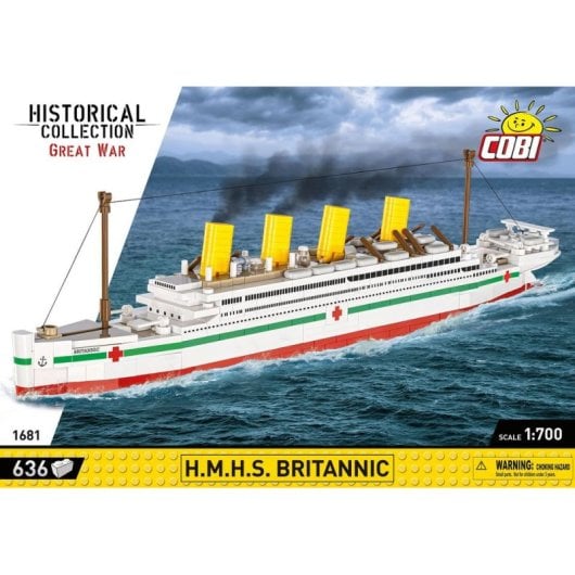 COBI World War I H.M.H.S. Britannic COBI-1681 636 piezas