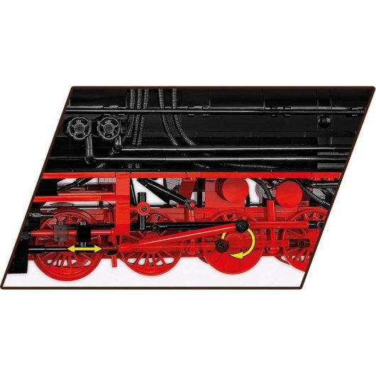 COBI Trains Dampflokomotive DR BR 52/TY2 COBI-6283 1723 Teile