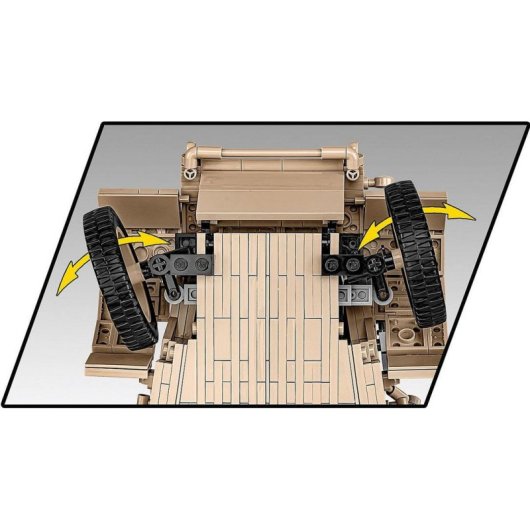COBI Juegos de construcción Kübelwagen Personenkraftwagen Typ 82 COBI-2803 1326 piezas