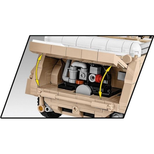 COBI Juegos de construcción Kübelwagen Personenkraftwagen Typ 82 COBI-2803 1326 piezas
