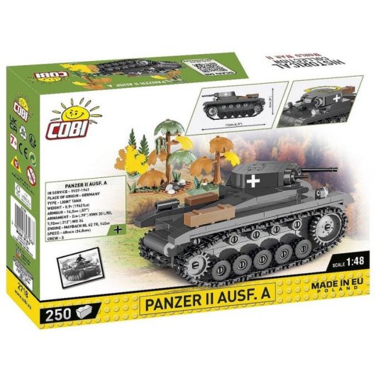 COBI Panzer II Ausf. A COBI-2718 250 pièces
