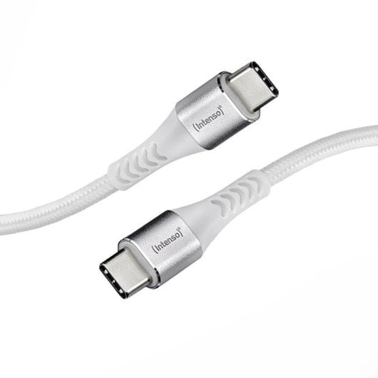 Cable USB-C à USB-C Intenso 1,5 m Blanc Carga Rápida 60W