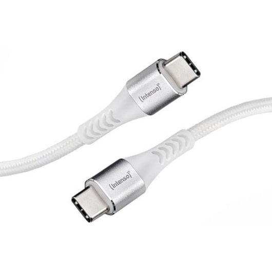 Cable USB-C à USB-C Intenso 1,5 m Blanc Carga Rápida 60W