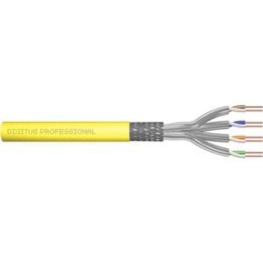 Cable réseau Digitus Cat7a S/FTP 500 m jaune
