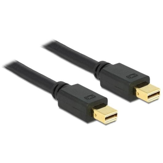 Cable DisplayPort DeLOCK 83475 2 m Mini DisplayPort vers Mini DisplayPort Noir