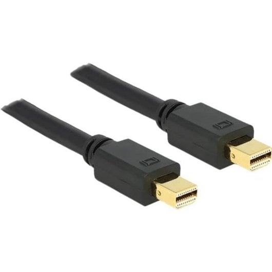 Cable DisplayPort DeLOCK 83475 2 m Mini DisplayPort vers Mini DisplayPort Noir