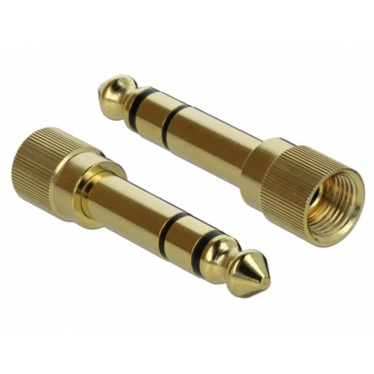 Adattatore audio DeLOCK 65983 6,35 mm a 3,5 mm dorato