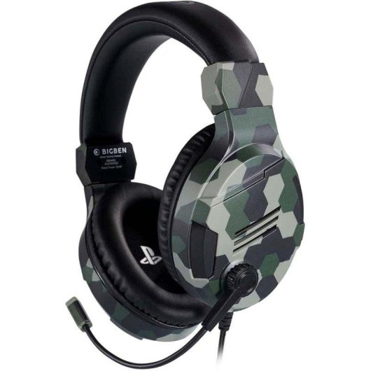 Nacon Offizielles PlayStation Headset Kabelgebunden 40mm Mikrofon Grün