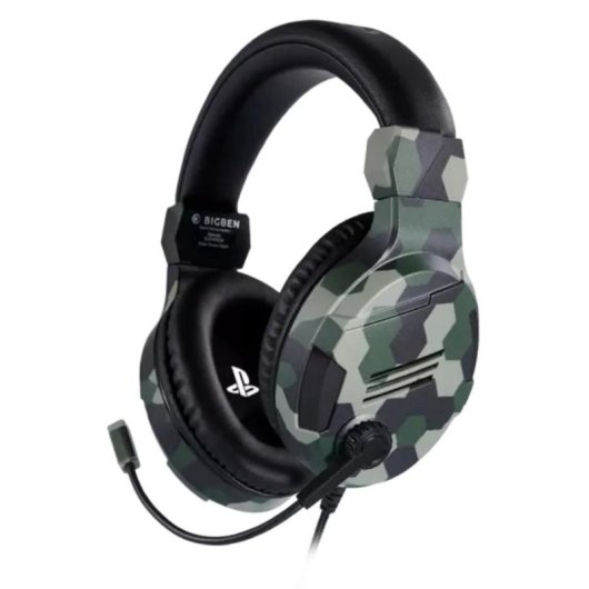 Nacon Offizielles PlayStation Headset Kabelgebunden 40mm Mikrofon Grün