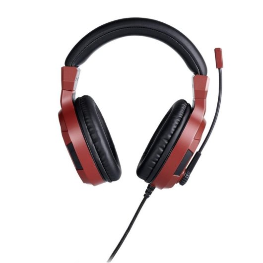 Nacon Offizielles PlayStation Kabelgebundenes Headset 40mm Verstellbares Mikro Rot