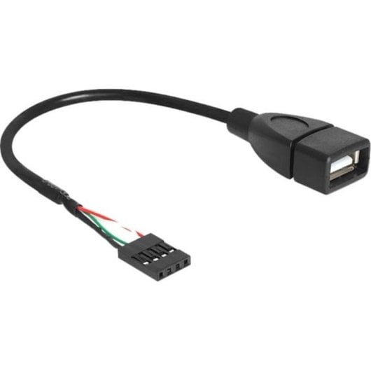 Cable USB interno DeLOCK 83291 0,2 m USB A Hembra a Hembra