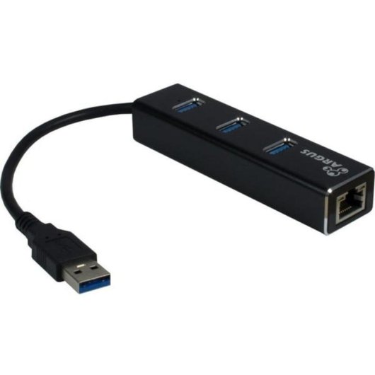Netzwerkadapter Inter-Tech ARGUS IT-310 USB 3.2 Gen 1 Gigabit Ethernet
