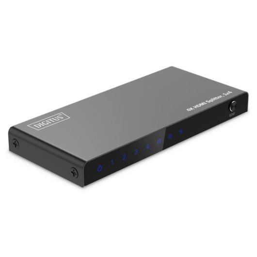 Splitter HDMI 1x4 DIGITUS 4K/60 Hz HDCP 2.3 EDID