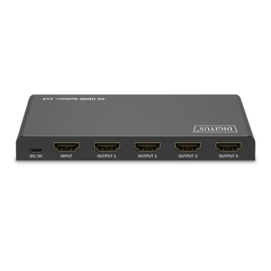 Splitter HDMI 1x4 DIGITUS 4K/60 Hz HDCP 2.3 EDID