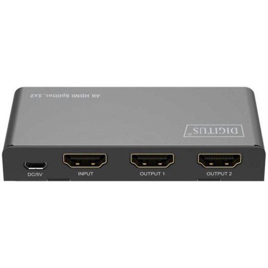 Splitter HDMI 1x4 DIGITUS 4K/60 Hz HDCP 2.3 EDID