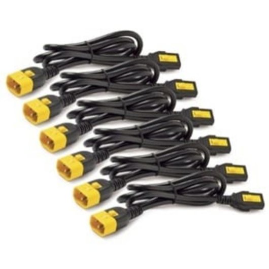 Netzkabel APC AP8704S-WW 1,2 m C13 gekoppelt C14 gekoppelt 10 A Schwarz