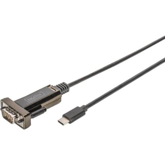 Adaptador USB tipo C a serial DB-9 Digitus 1 m
