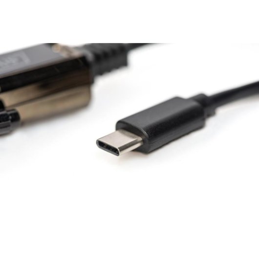 Adaptador USB tipo C a serial DB-9 Digitus 1 m