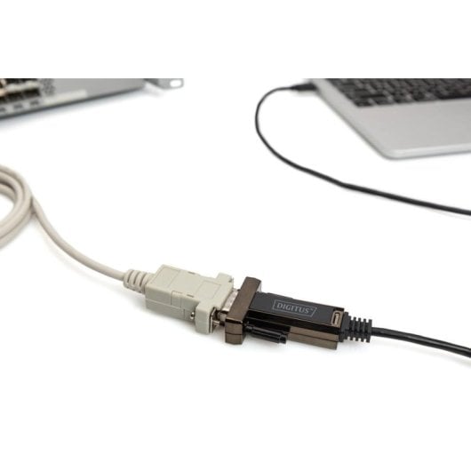 Adaptador USB tipo C a serial DB-9 Digitus 1 m