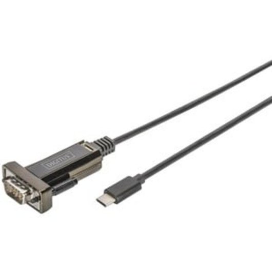 Adaptador USB tipo C a serial DB-9 Digitus 1 m