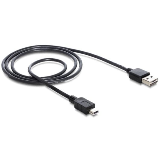 Cable USB 2.0 DeLOCK 3 m Negro Macho/Macho USB A a Mini-USB B