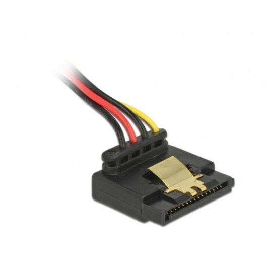 Internes DeLOCK-Netzkabel 0,3 m SATA 15 Pins zu Floppy 4 Pins