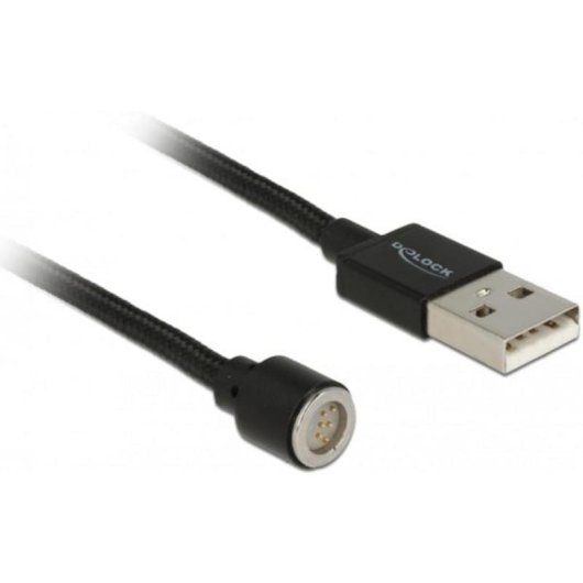Cable USB Delock 85724 1,1 m USB 2.0 USB A Negro