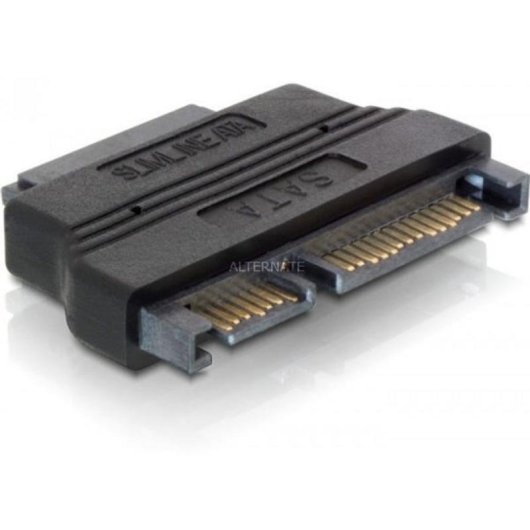 Adapter DeLOCK SATA 22-pin auf Slim SATA 13-pin Schwarz