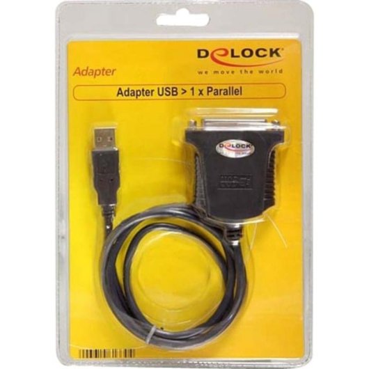Adaptador USB 1.1 para Paralelo DeLOCK 0,8 m