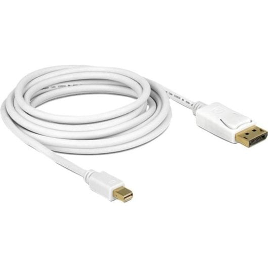 Câble DisplayPort DeLOCK 83482 2 m Mini DisplayPort vers DisplayPort Blanc