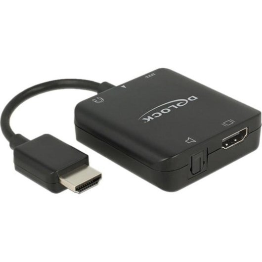 Conversor de áudio Delock 62784 HDMI para S/PDIF e estéreo