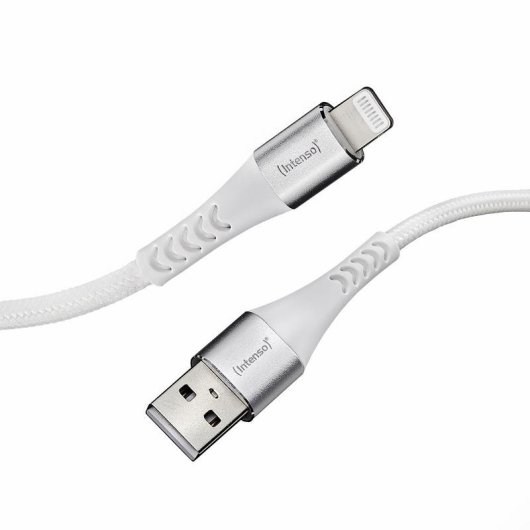 Cable USB Intenso 7902102 1,5 m USB A a USB C/Micro USB-A/Lightning Blanco