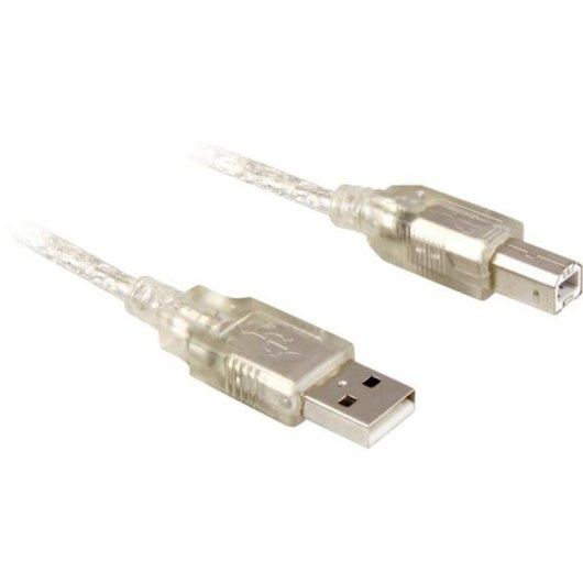 Cavo USB 2.0 A-B DeLOCK 0,5 m Grigio