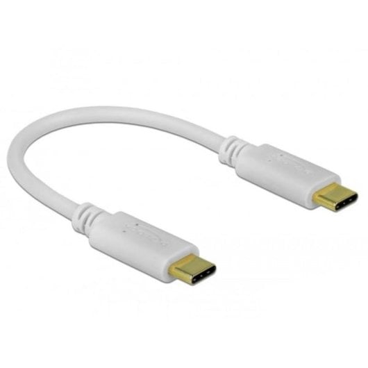 Cable de Carga USB-C DeLOCK 15 cm PD 100 W con E-Marker