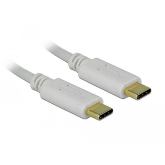 Cable de Carga USB-C DeLOCK 15 cm PD 100 W con E-Marker